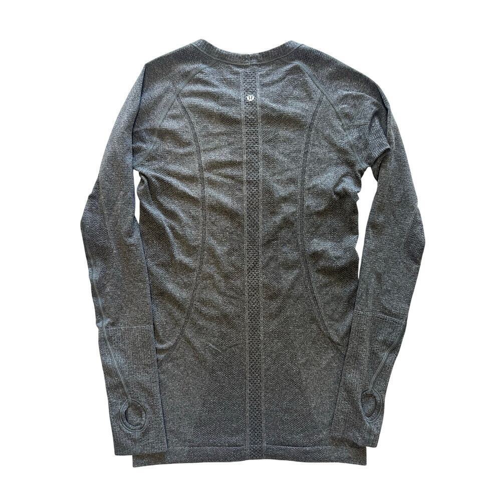 Lululemon Swiftly‎ Tech Long Sleeve DARK GRAY Size 4